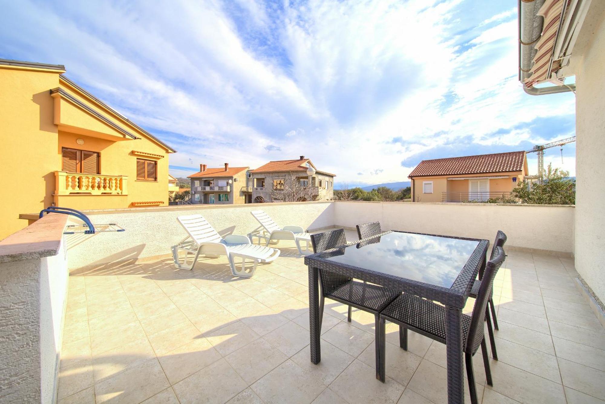 Apartments Braut Krk Крк Экстерьер фото